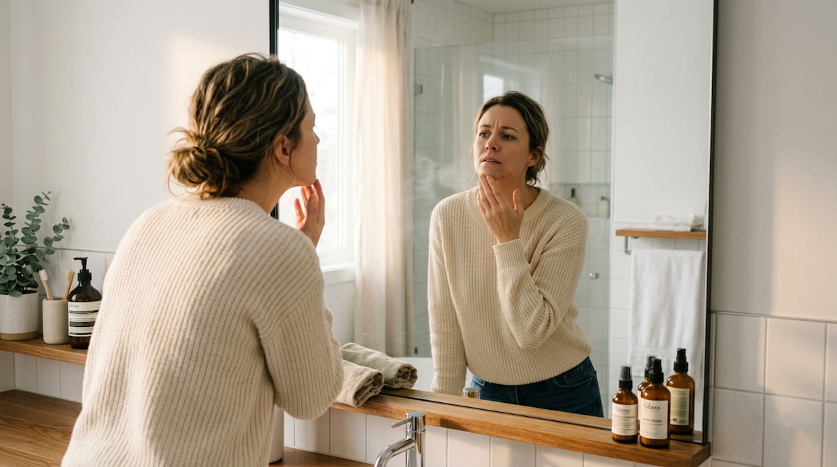 Morning lymph drainage exercise for cortisol face and puffy eyes